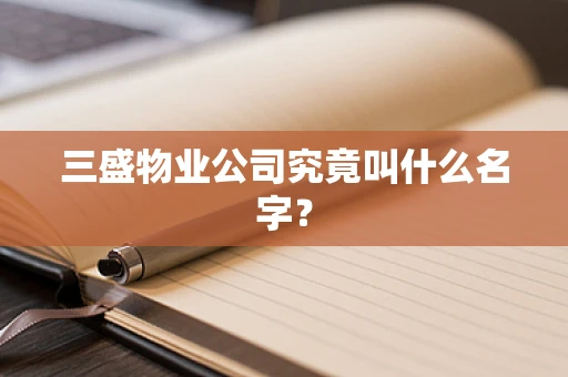 三盛物业公司究竟叫什么名字？