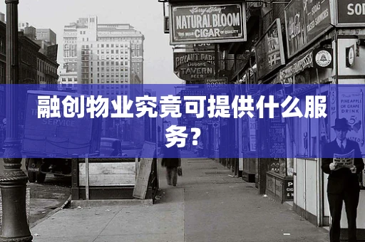融创物业究竟可提供什么服务？