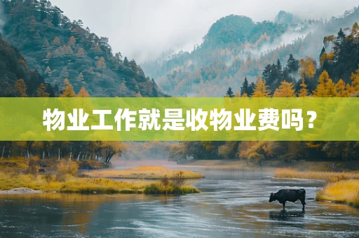 物业工作就是收物业费吗？