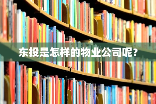 东投是怎样的物业公司呢？