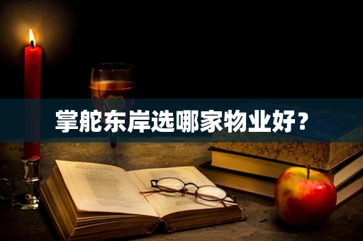掌舵东岸选哪家物业好？