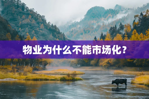 物业为什么不能市场化？