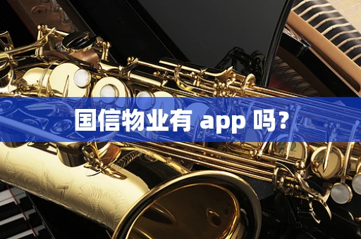 国信物业有 app 吗？