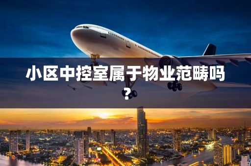 小区中控室属于物业范畴吗？