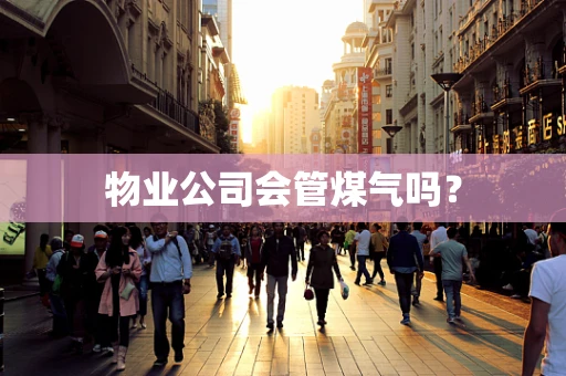 物业公司会管煤气吗？
