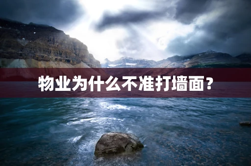 物业为什么不准打墙面？