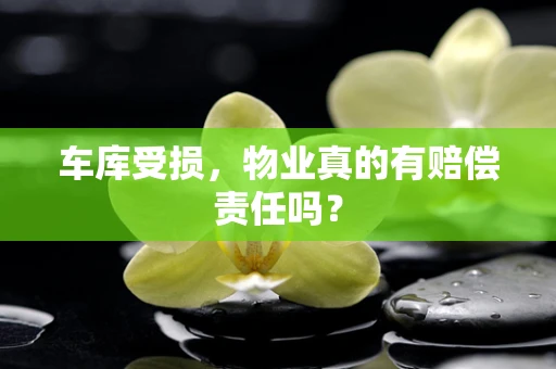 车库受损，物业真的有赔偿责任吗？