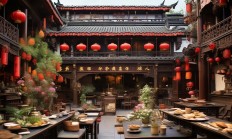 户县饭店都有物业吗？