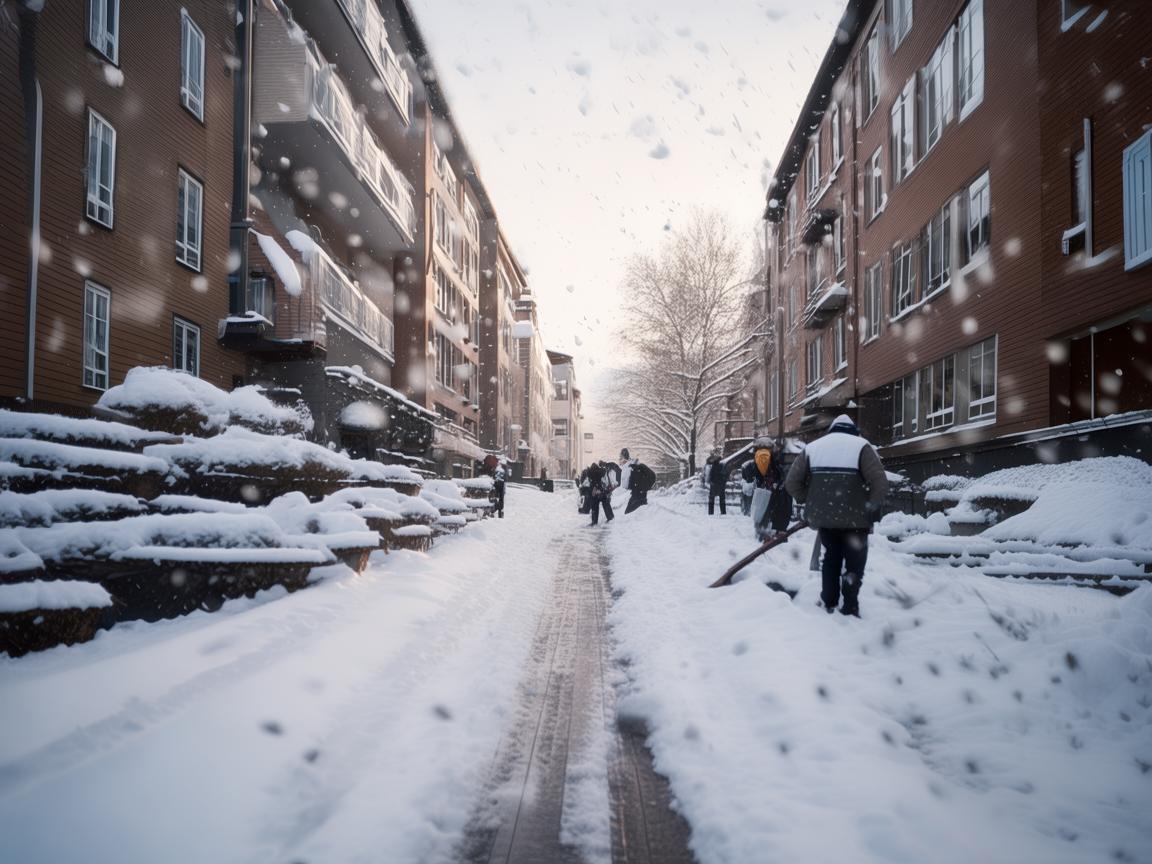 下雪天单位物业该做些什么？